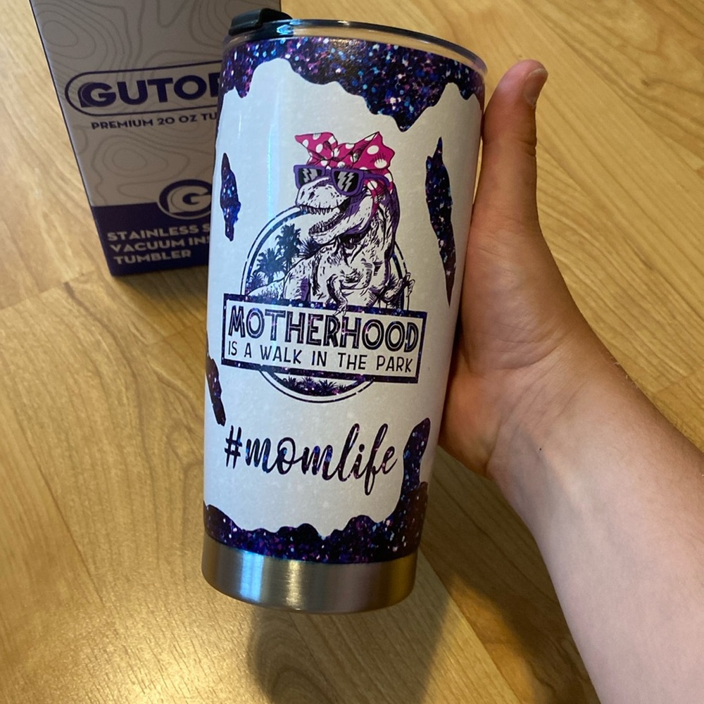 Gutory #momlife Tumbler 20oz NWT